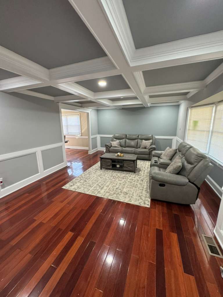 Interior painting and finish repair work by JR Repair